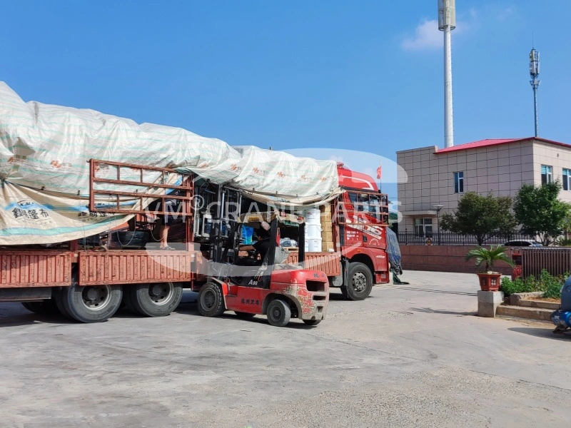 delivery of crawler crane parts