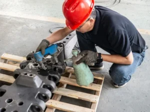 Ultrasonic and magnetic particle testing